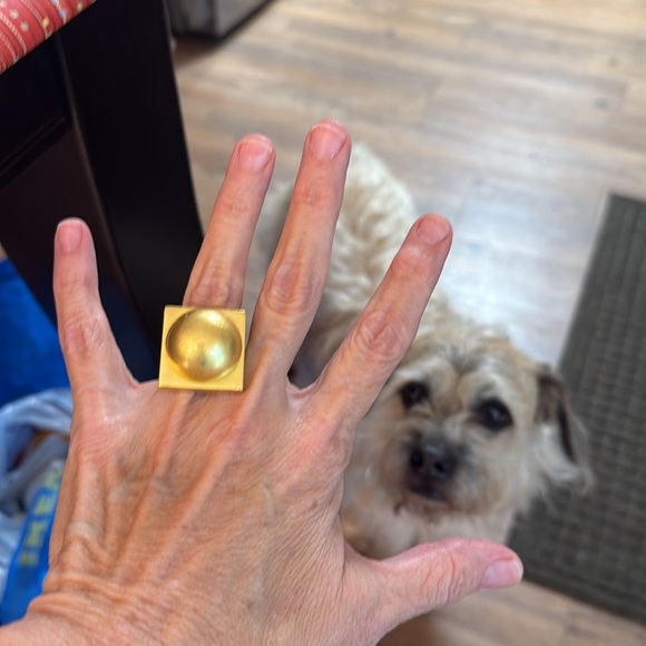 Make Some Noise Ring by Drew Barrymore Sz 7.5 - Picture 13 of 14